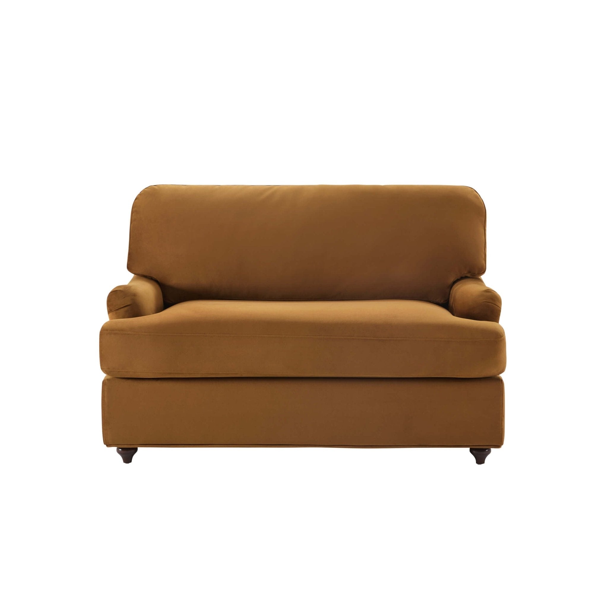 Dusklia - Hampshire Loveseat Sofa Bed - Muted Gold