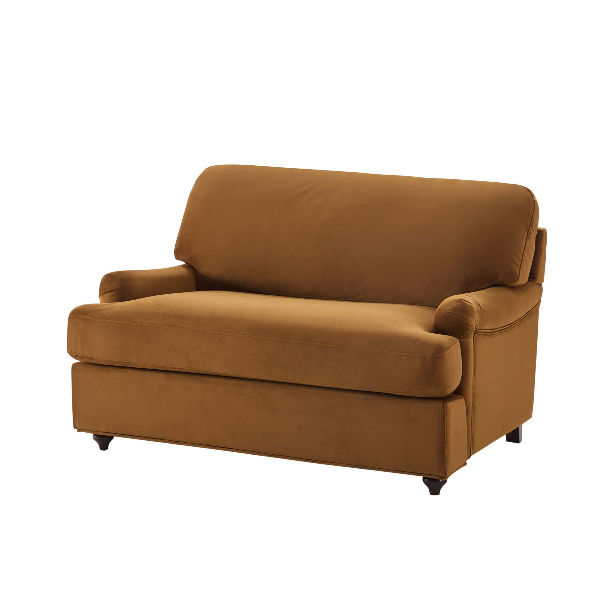 Dusklia - Hampshire Loveseat Sofa Bed - Muted Gold