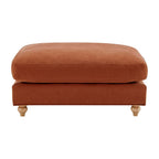 Dusklia - Hampshire Pouffe - Burnt Orange