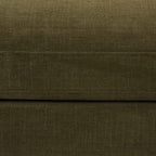 Dusklia - Hampshire Pouffe - Chenille Olive