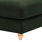Dusklia - Hampshire Pouffe - Dark Olive Green