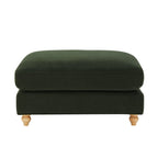 Dusklia - Hampshire Pouffe - Dark Olive Green