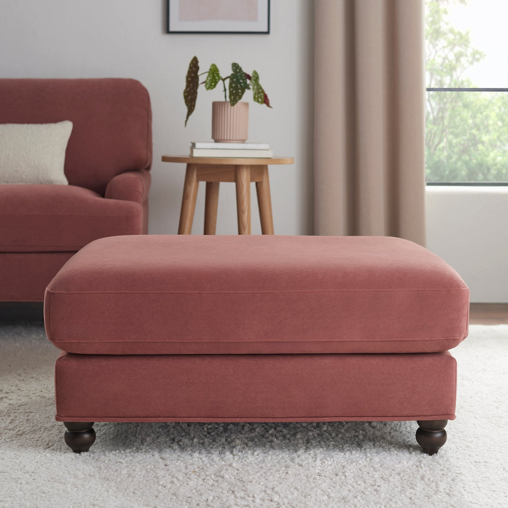 Dusklia - Hampshire Pouffe - Dusky Pink