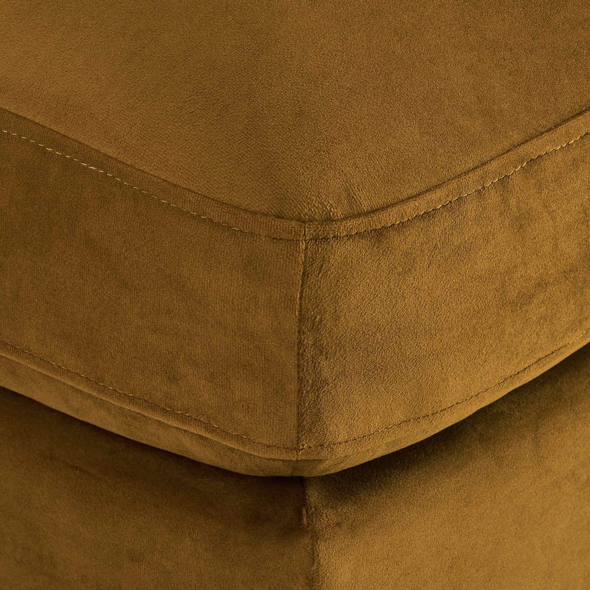 Dusklia - Hampshire Pouffe - Muted Gold