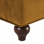Dusklia - Hampshire Pouffe - Muted Gold