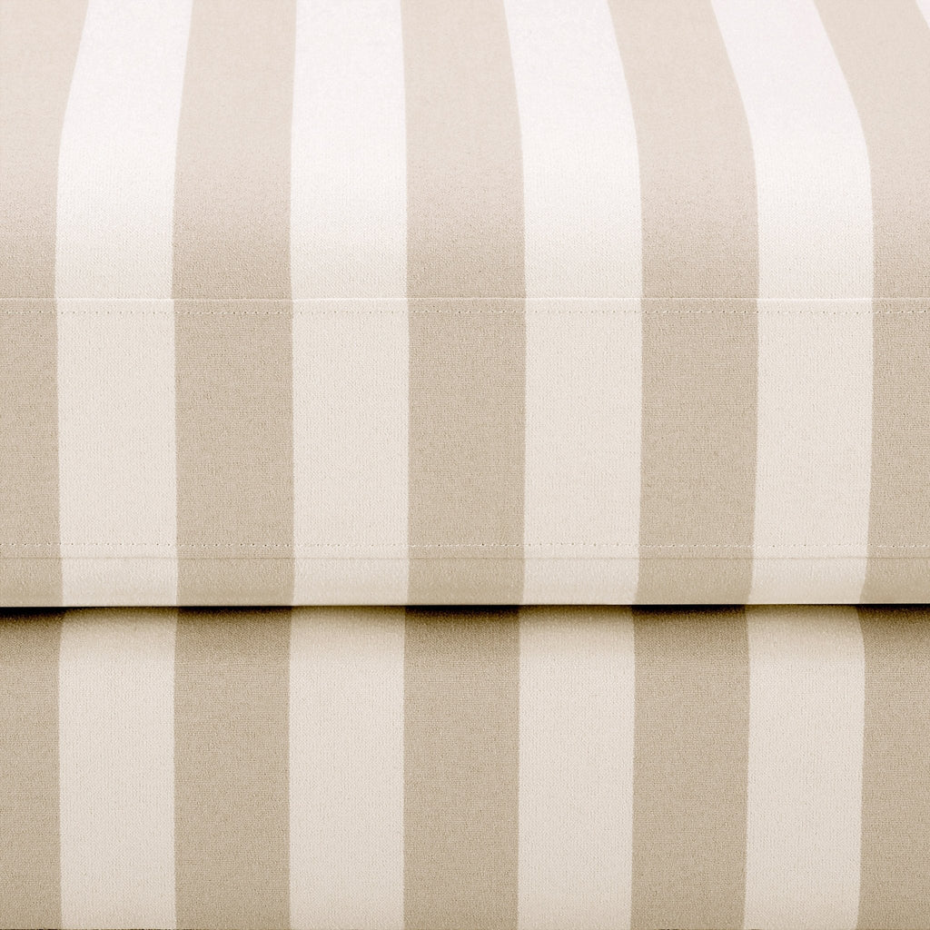 Dusklia - Hampshire Pouffe - Natural Stripe