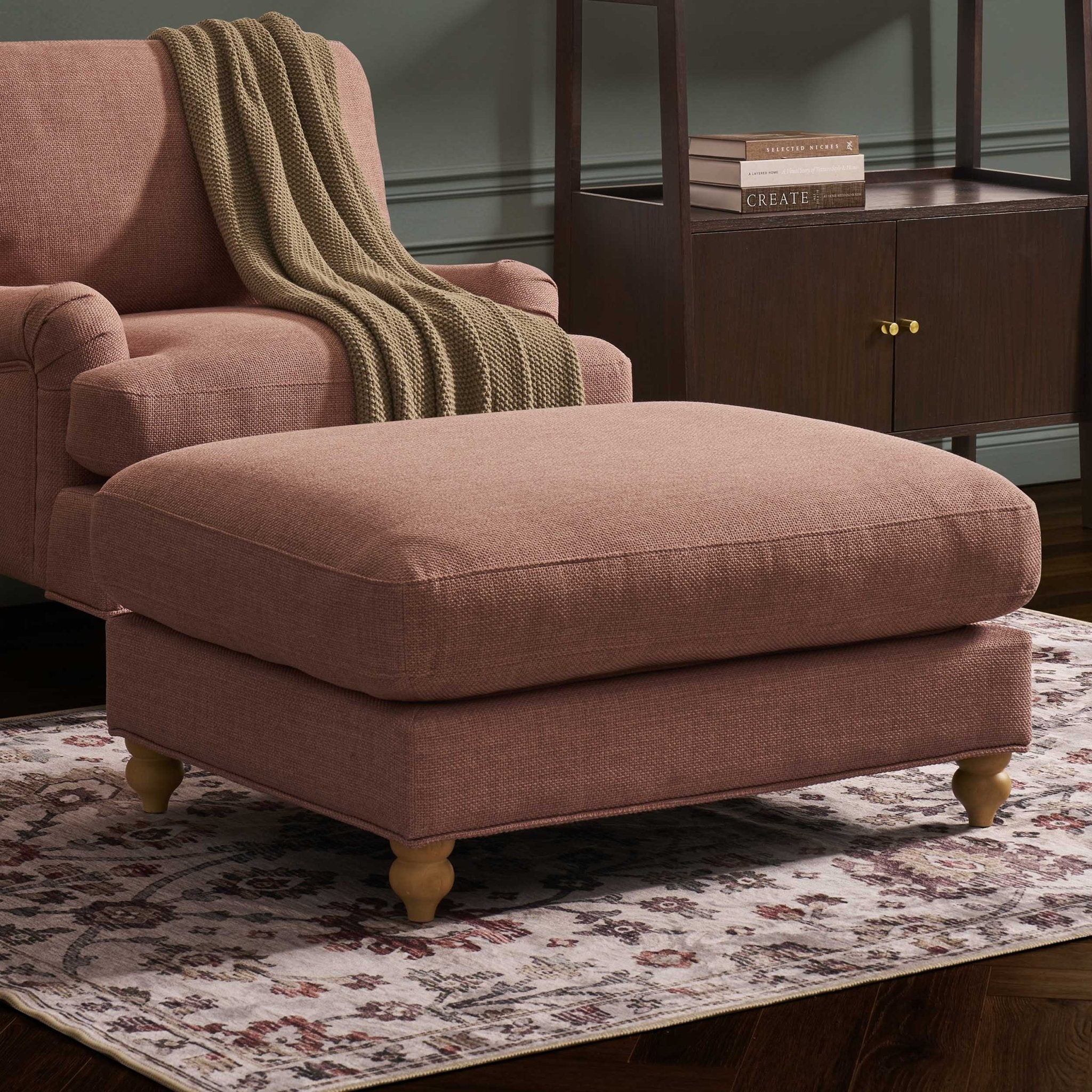 Pouf Hampshire - Rose