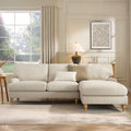 Dusklia - Hampshire Right Hand Chaise Sofa - Beige