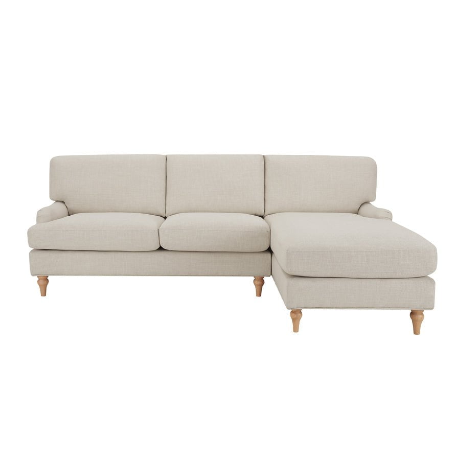 Dusklia - Hampshire Right Hand Chaise Sofa - Beige