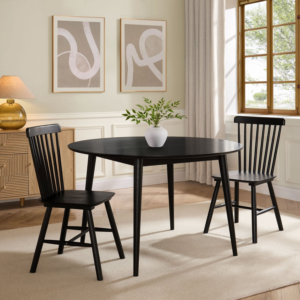 Dusklia - Harley Set of 2 Dining Chairs - Black
