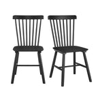 Dusklia - Harley Set of 2 Dining Chairs - Black