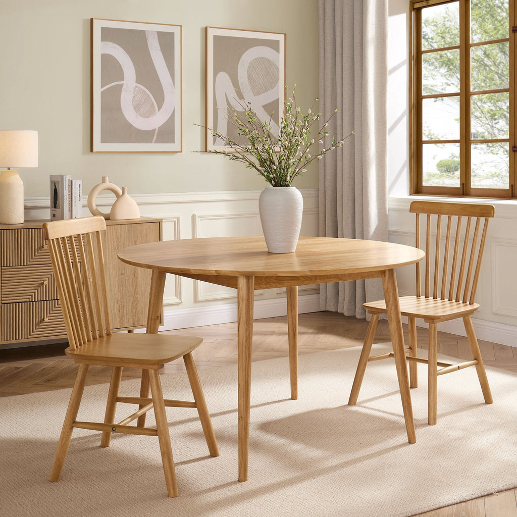 Dusklia - Harley Set of 2 Dining Chairs - Light Wood