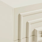Dusklia - Harlow 2 Drawer Bedside Table - Cream