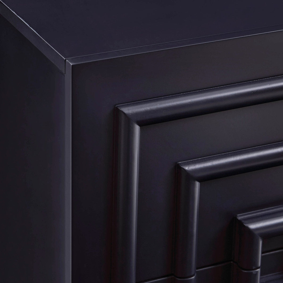 Dusklia - Harlow 2 Drawer Bedside Table - Midnight
