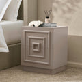 Dusklia - Harlow 2 Drawer Bedside Table - Taupe