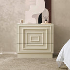 Dusklia - Harlow 3 Drawer Chest - Cream