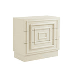 Dusklia - Harlow 3 Drawer Chest - Cream