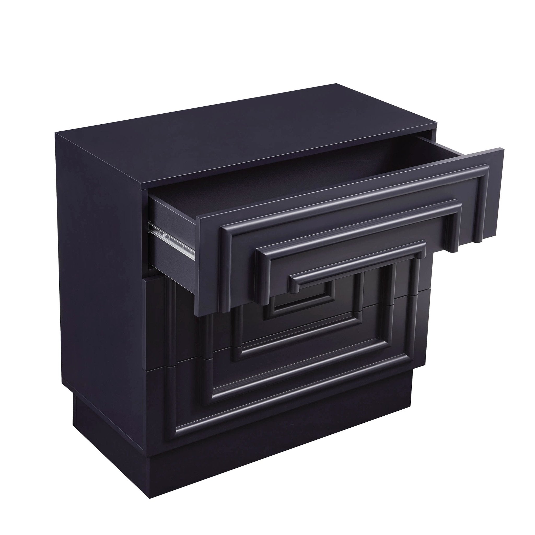 Dusklia - Harlow 3 Drawer  Chest - Midnight