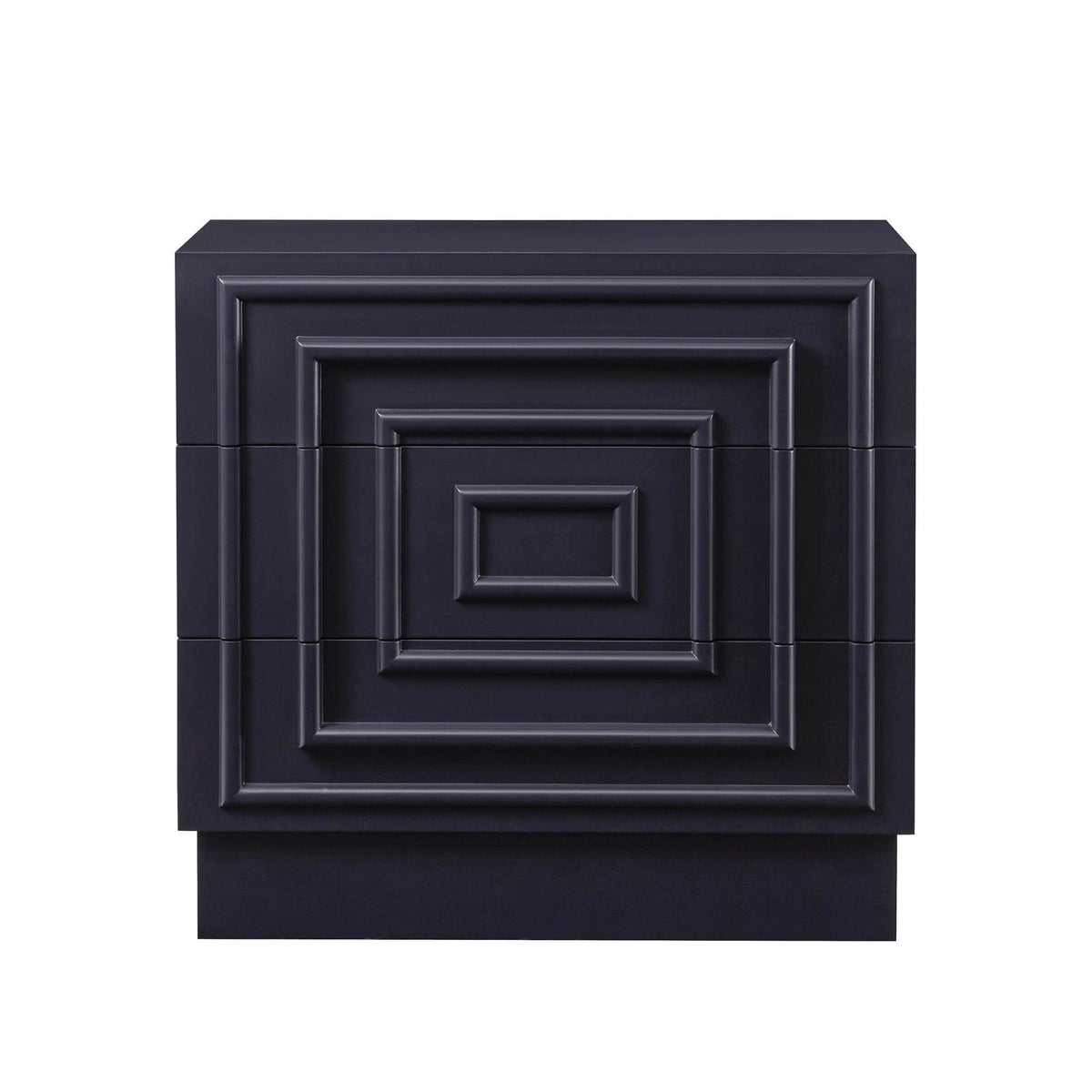 Dusklia - Harlow 3 Drawer  Chest - Midnight