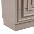 Dusklia - Harlow 3 Drawer Chest - Taupe