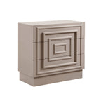 Dusklia - Harlow 3 Drawer Chest - Taupe