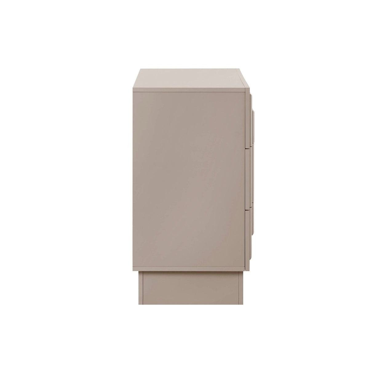 Dusklia - Harlow 3 Drawer Chest - Taupe