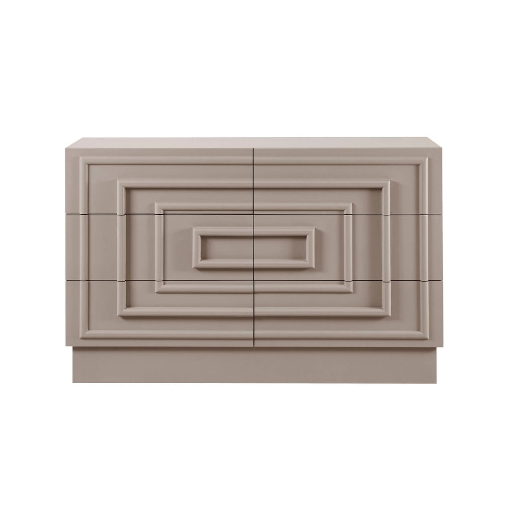 Dusklia - Harlow 6 Drawer Chest - Taupe