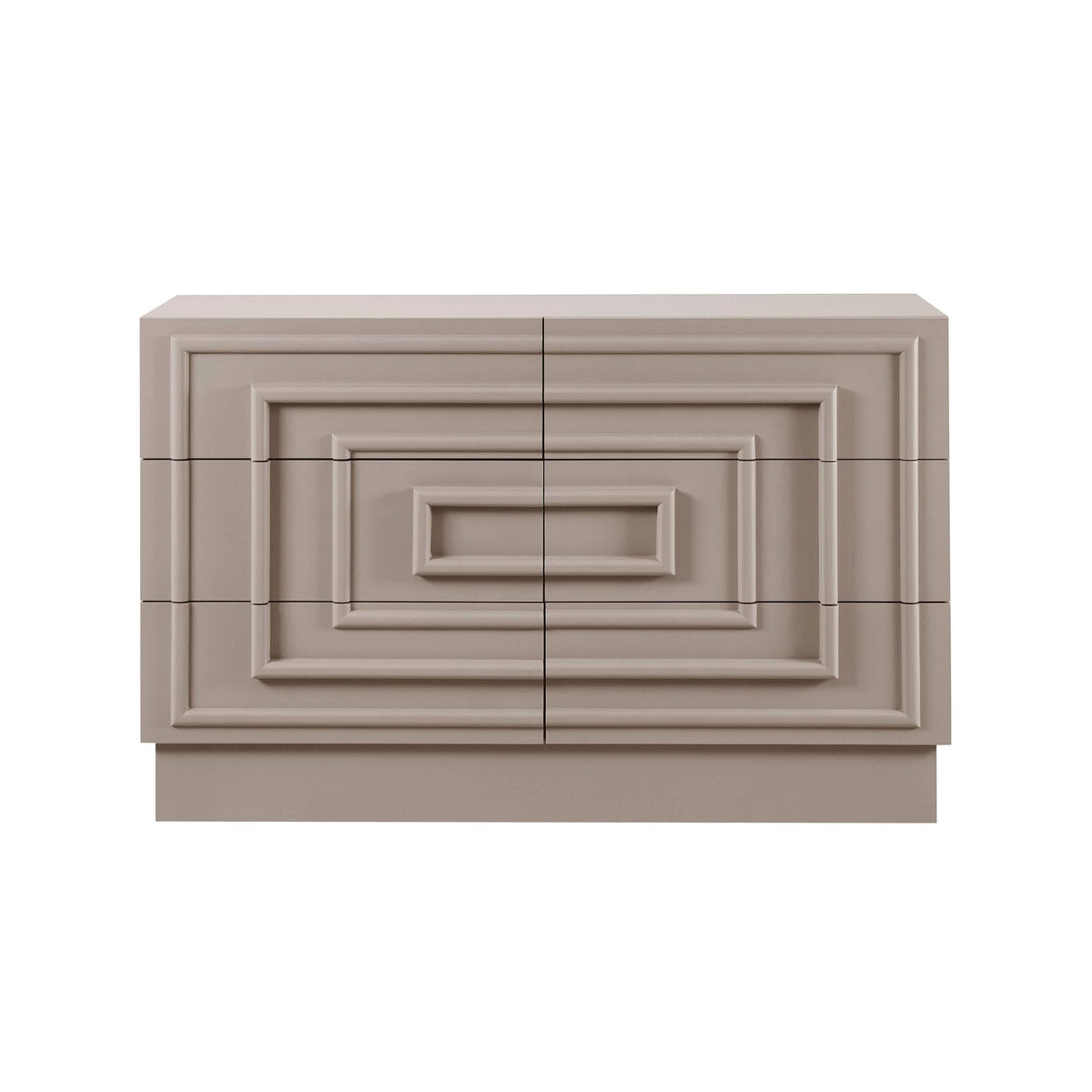 Dusklia - Harlow 6 Drawer Chest - Taupe