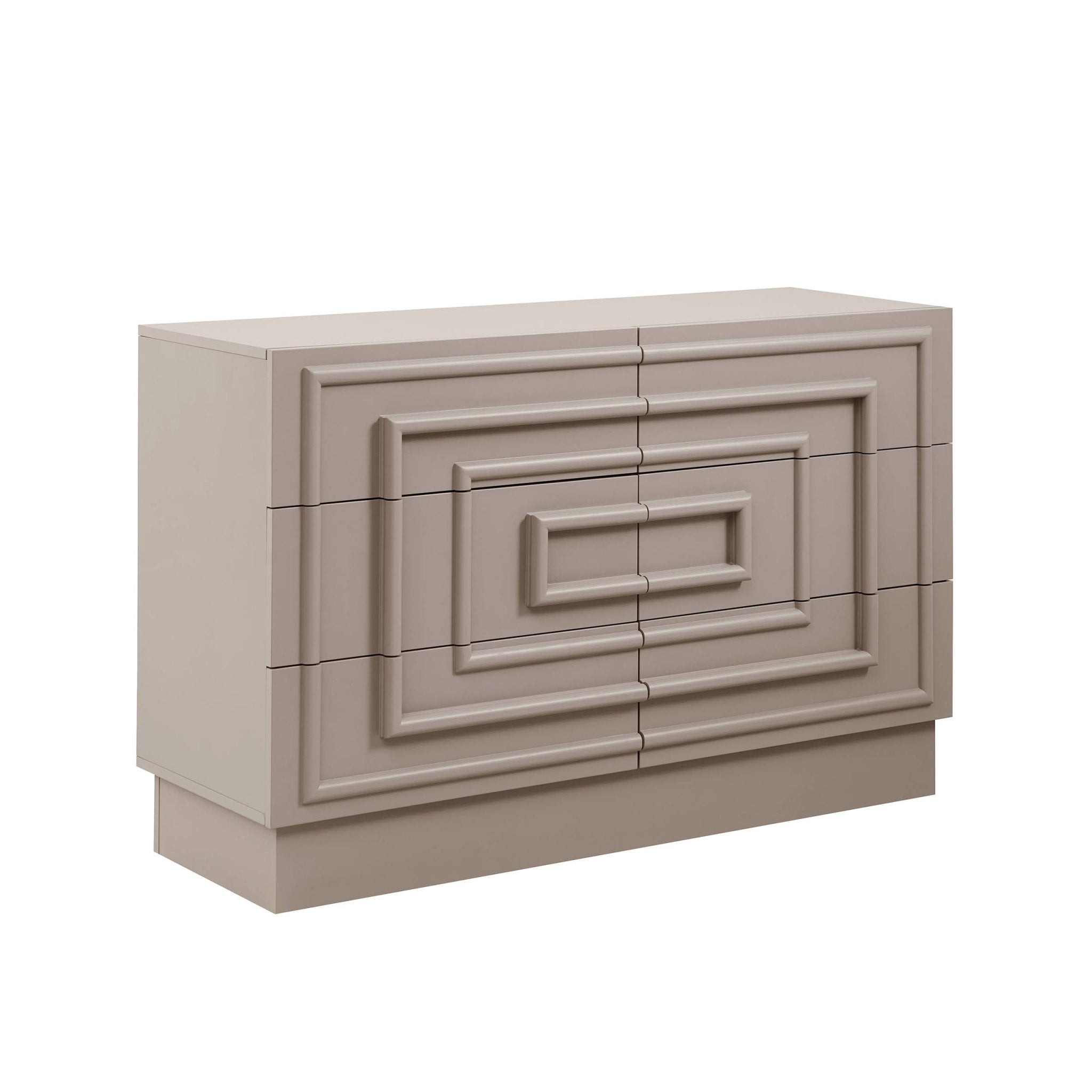 Dusklia - Harlow 6 Drawer Chest - Taupe