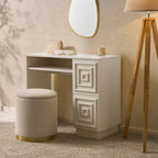 Dusklia - Harlow Dressing Table - Cream