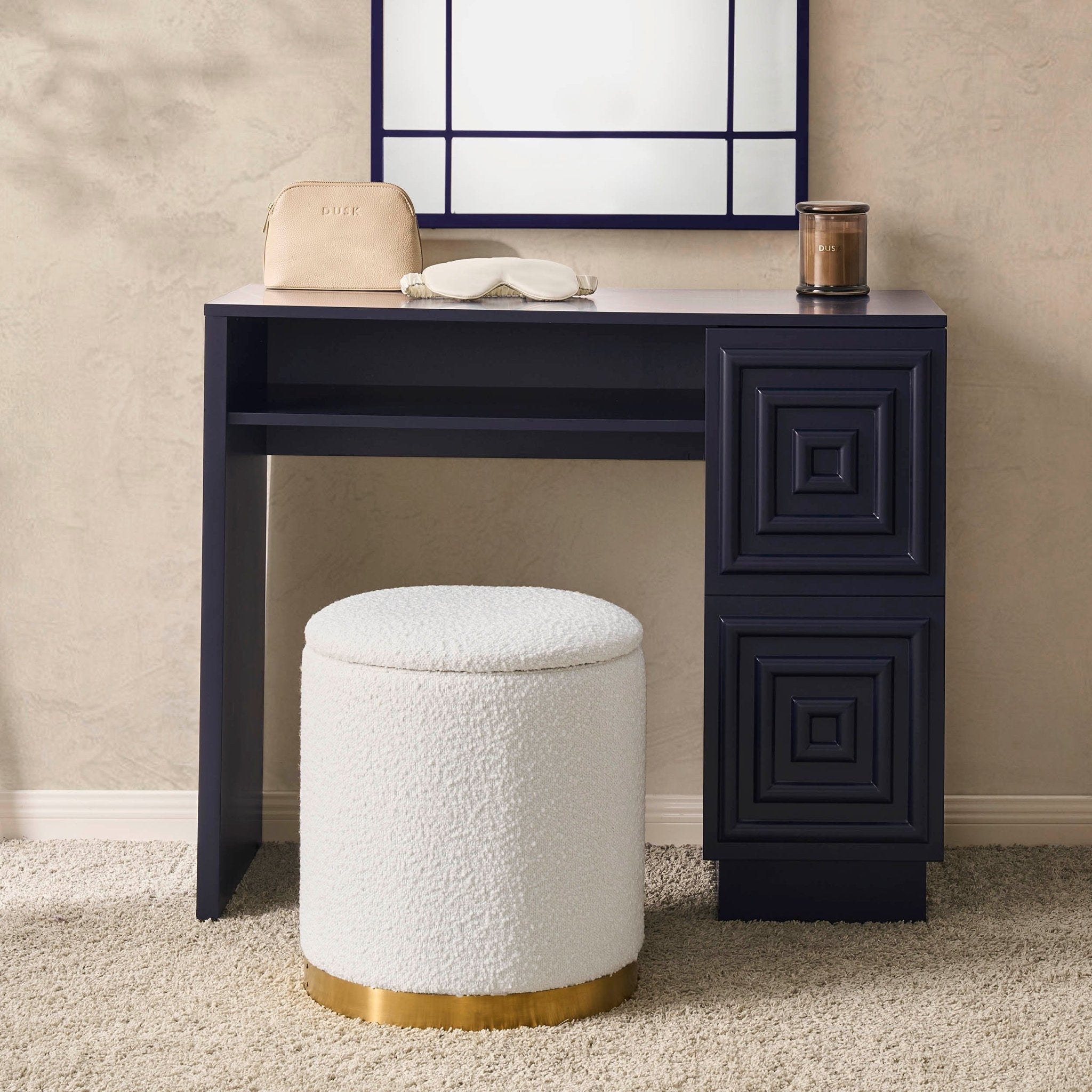 Dusklia - Harlow Dressing Table - Midnight