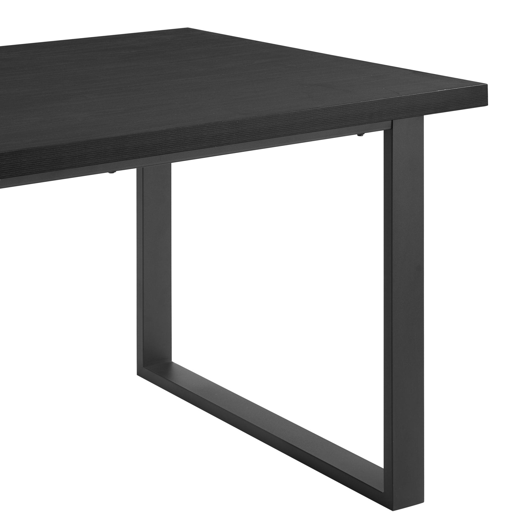 Dusklia - Harper 4-6 Seater Dining Table - Black