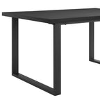 Dusklia - Harper 4-6 Seater Dining Table - Black