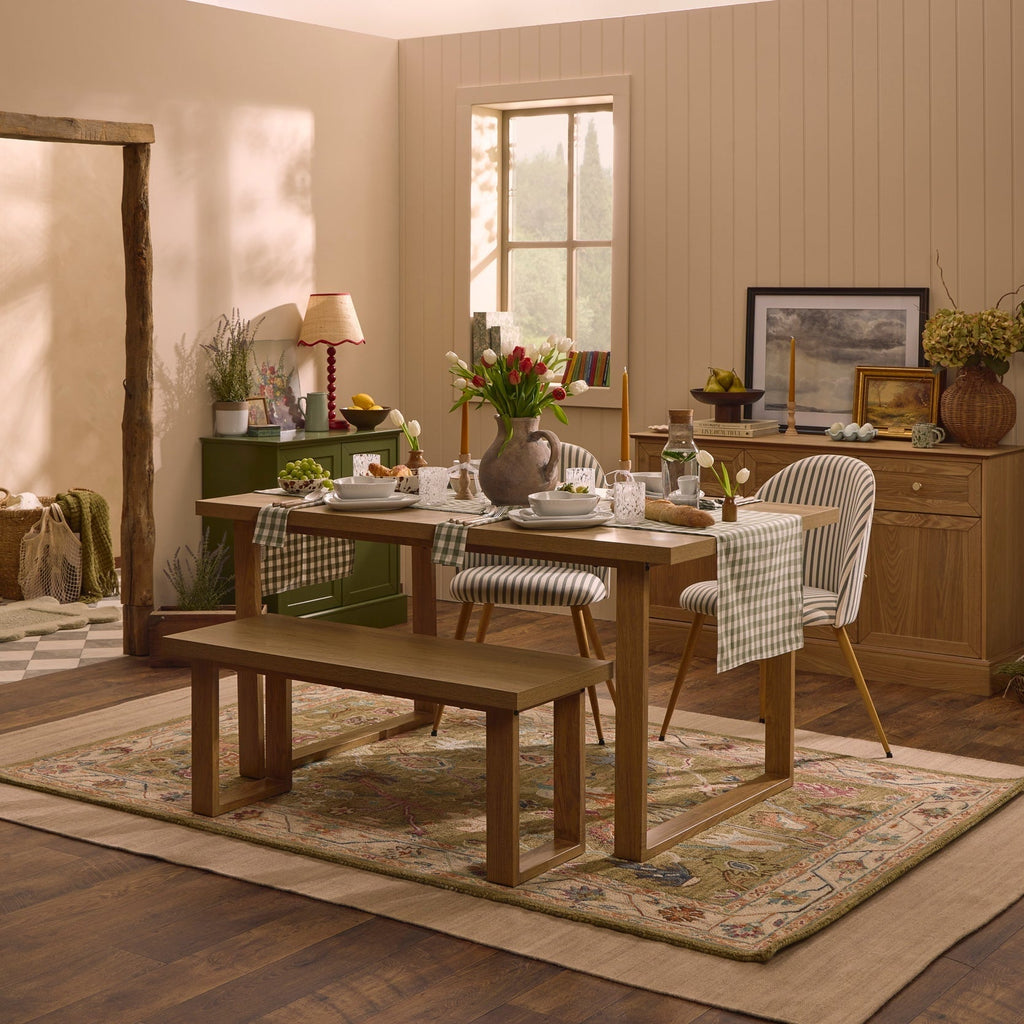 Dusklia - Harper Dining Bench - Light Wood