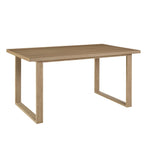 Dusklia - Harper 4-6 Seater Dining Table - Light Wood