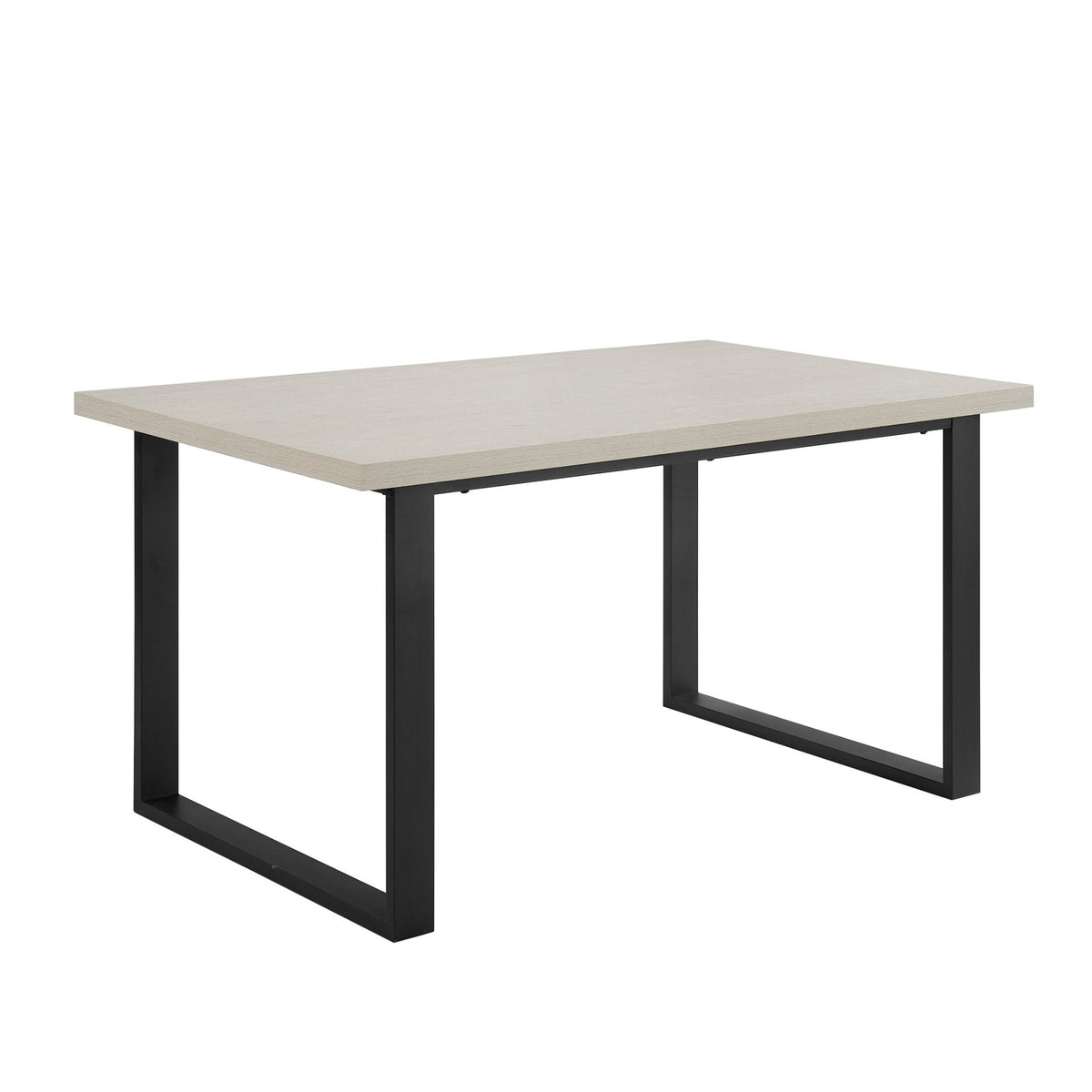 Dusklia - Harper 4-6 Seater Dining Table - Wood/Black