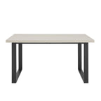 Dusklia - Harper 4-6 Seater Dining Table - Wood/Black