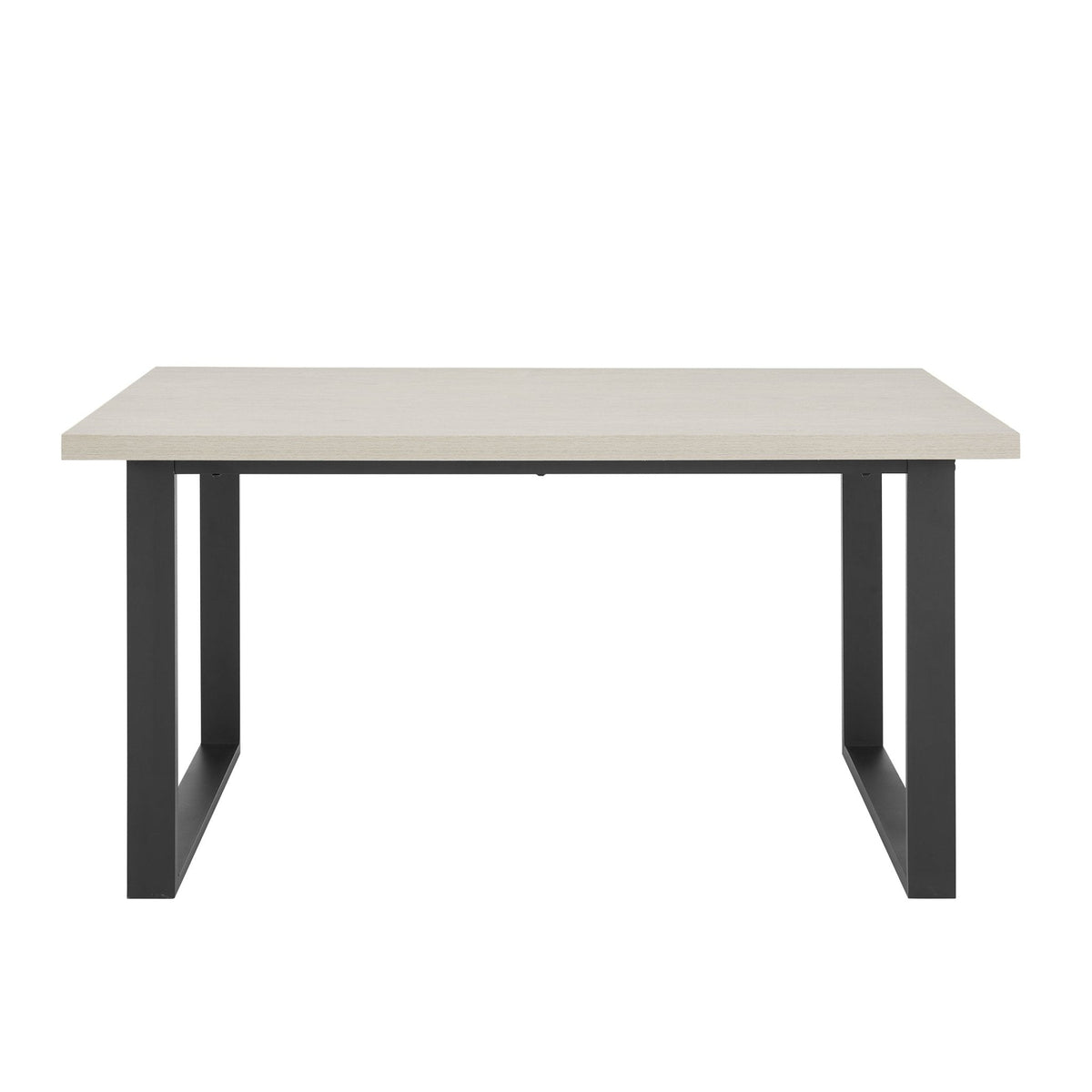 Dusklia - Harper 4-6 Seater Dining Table - Wood/Black