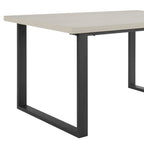 Dusklia - Harper 4-6 Seater Dining Table - Wood/Black