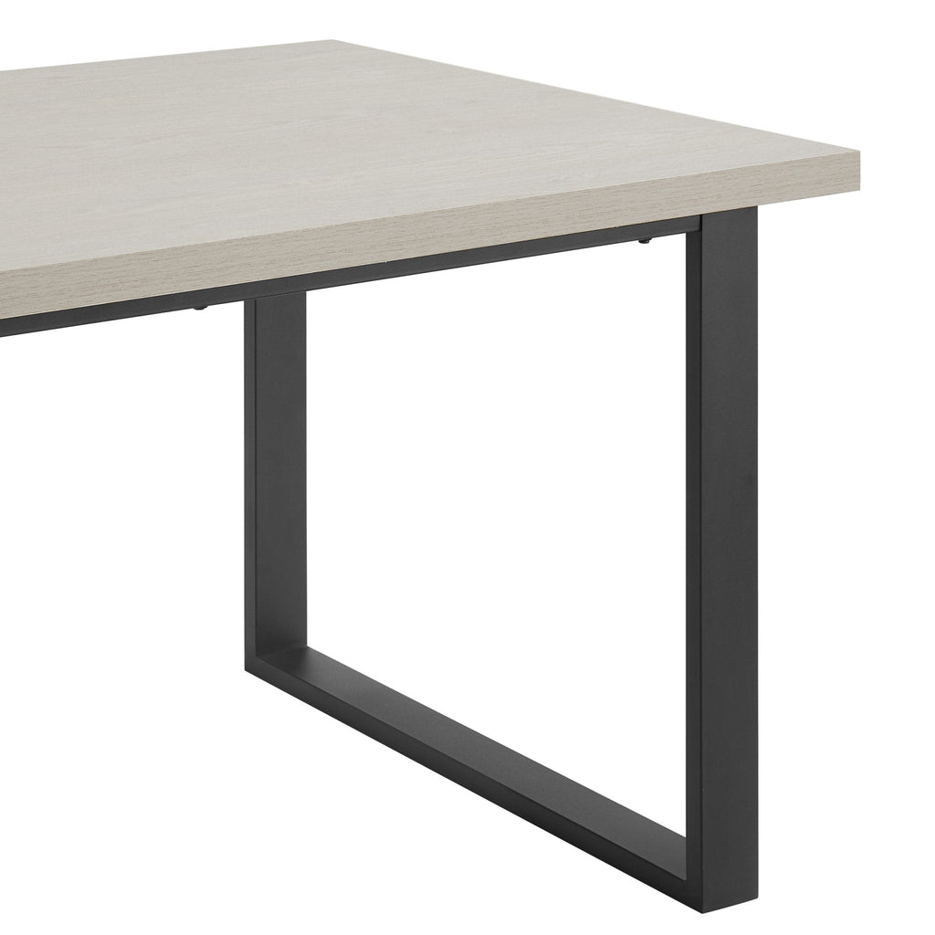 Dusklia - Harper 4-6 Seater Dining Table - Wood/Black