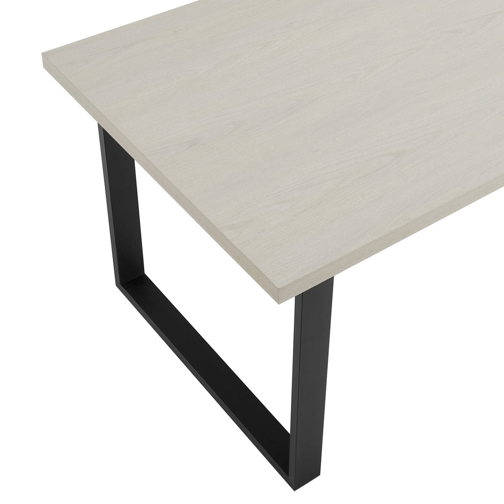 Dusklia - Harper 4-6 Seater Dining Table - Wood/Black