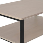 Dusklia - Harper Coffee Table - Natural/Black