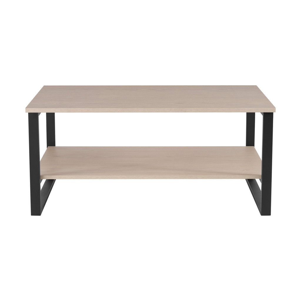 Dusklia - Harper Coffee Table - Natural/Black