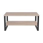Dusklia - Harper Coffee Table - Natural/Black