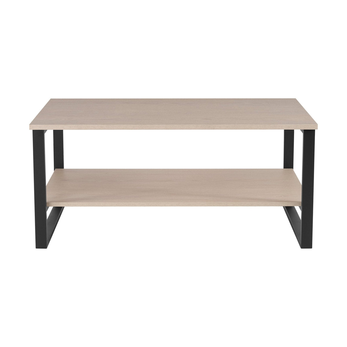 Dusklia - Harper Coffee Table - Natural/Black