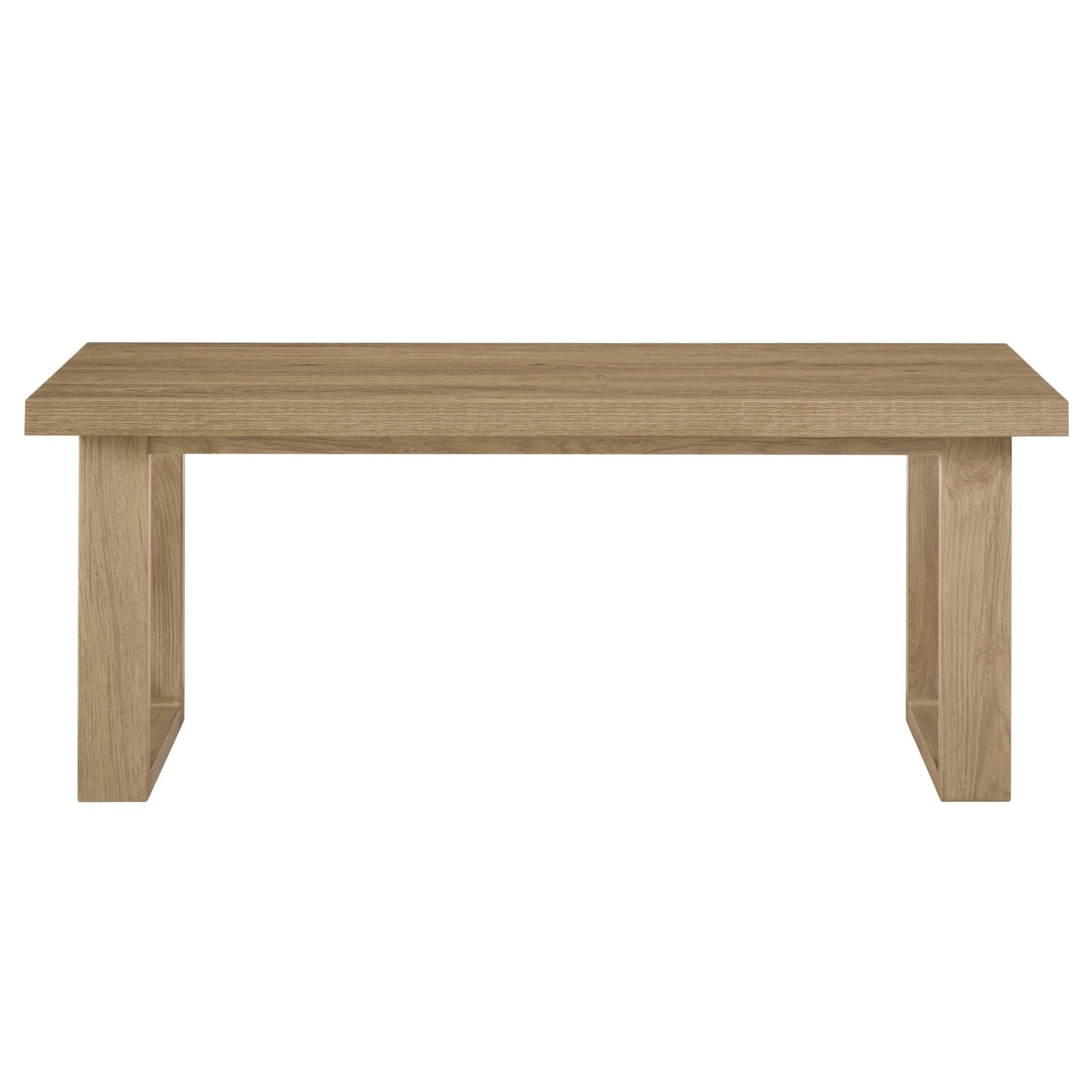 Dusklia - Harper Dining Bench - Light Wood