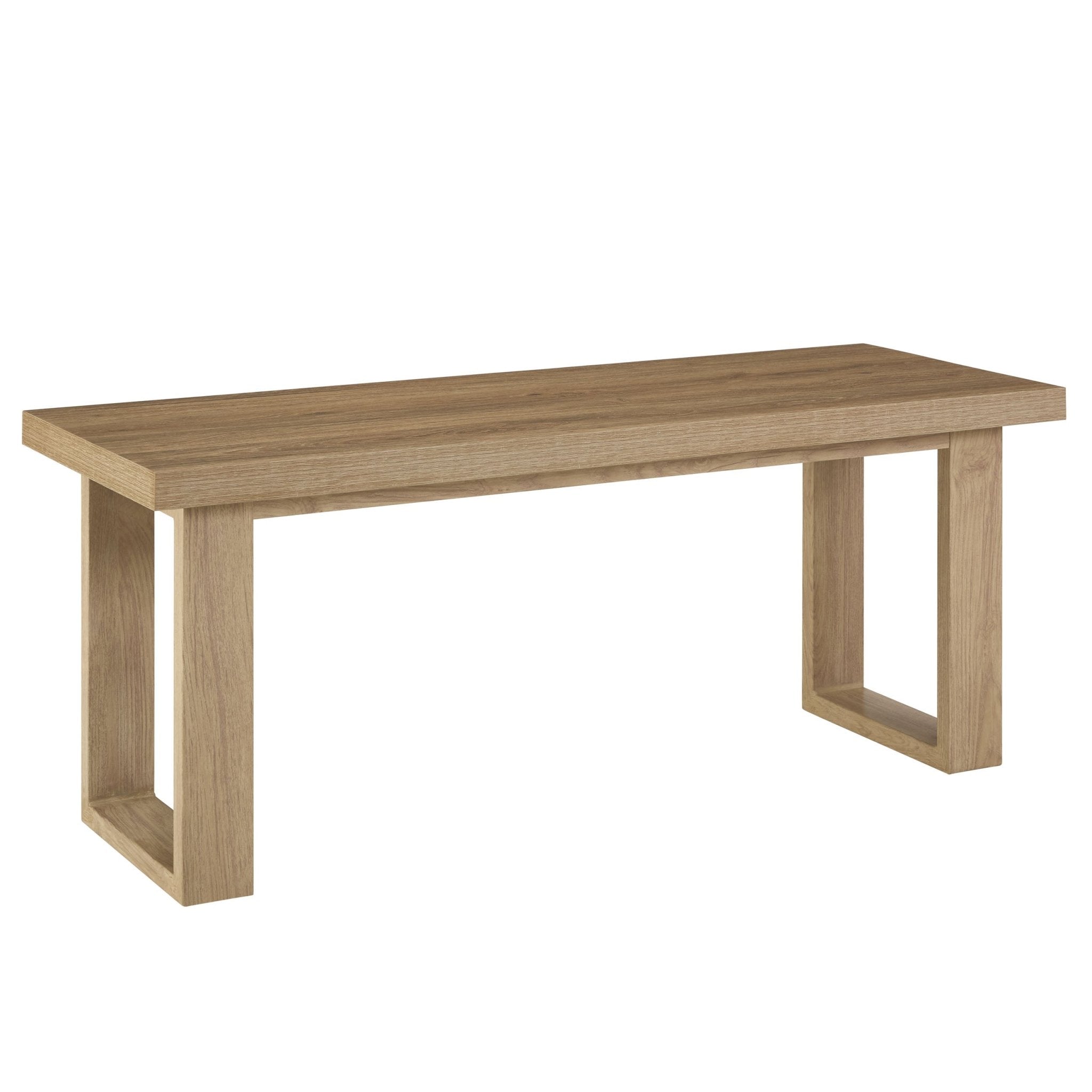 Dusklia - Harper Dining Bench - Light Wood