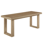 Dusklia - Harper Dining Bench - Light Wood