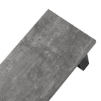 Dusklia - Harper Dining Bench - Stone/Black
