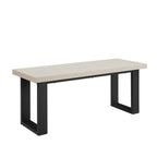 Dusklia - Harper Dining Bench - Wood/Black